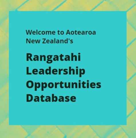 Rangatahi Leadership Opportunities Database