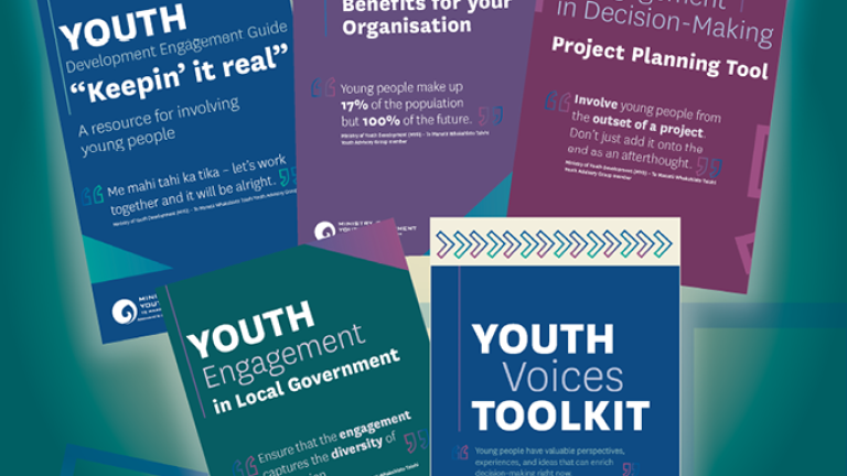 Picture of Youth Engagement Resources from Ministry of Youth Development